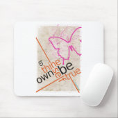 Motivierend Poster Mousepad (Mit Mouse)