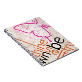 Motivierend Poster Notizblock (Rechte Seite)