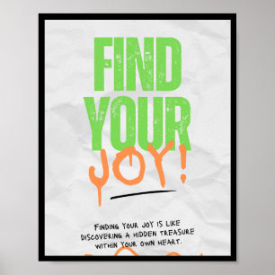 Motivierend Poster-positives Denken Wanddekor Poster