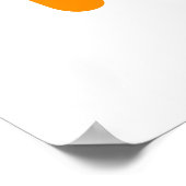 Motivierend Poster Retro Schreibmaschine Schreibun (Ecke)