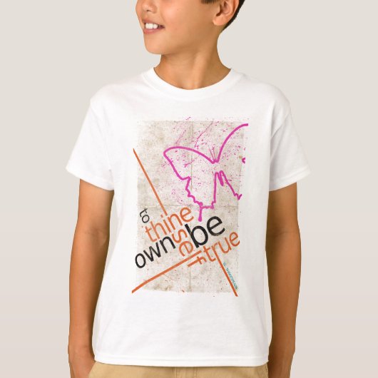 Motivierend Poster T-Shirt (Vorderseite)