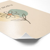 motivierend Poster "Write It Down" (Ecke)