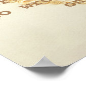 motivierend Poster-Zitat zur Liebe mit Herz Poster (Ecke)