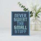 Motivierend Postkarte (Stehend Vorderseite)