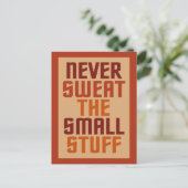 Motivierend Postkarte (Stehend Vorderseite)