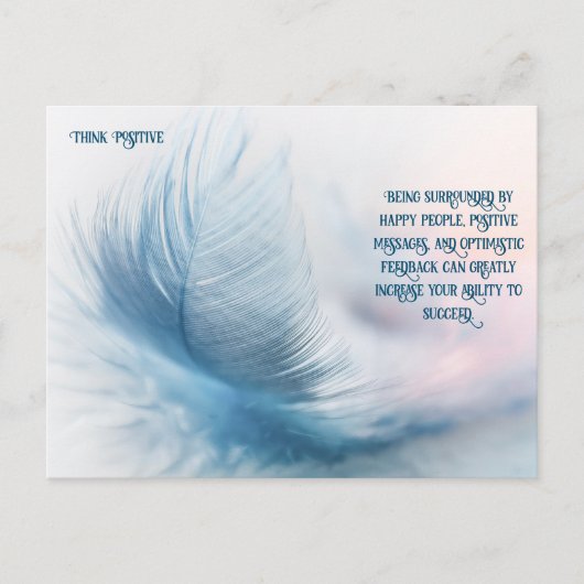 Motivierend Postkarte (Vorderseite)