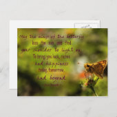 Motivierend Postkarte des irischen Sprichworts (Vorne/Hinten)