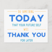 Motivierend Postkarte für Unternehmer Version 1 (Vorderseite)