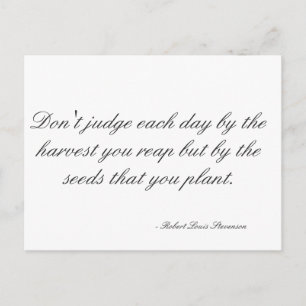 Motivierend Postkarte über das Leben