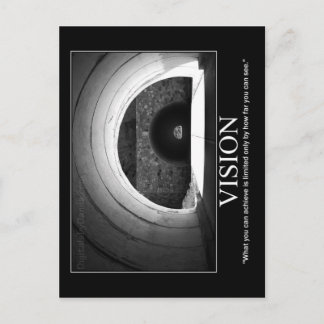 Motivierend Postkarte - VISION