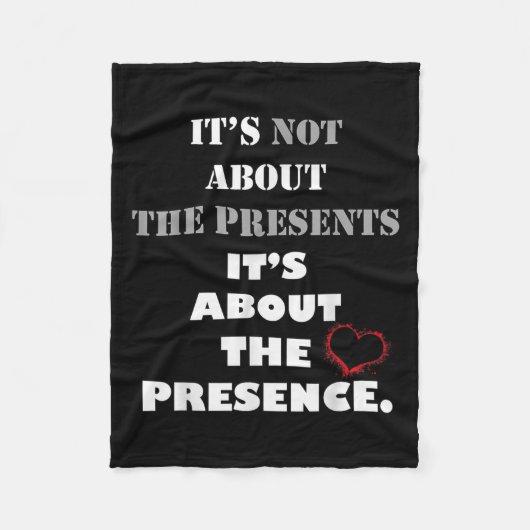 Motivierend Präsenz ist nicht vorhanden Inspiratio Fleecedecke (Vorderseite)