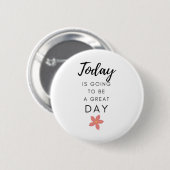 Motivierend Preisaufkleber Button (Vorne & Hinten)