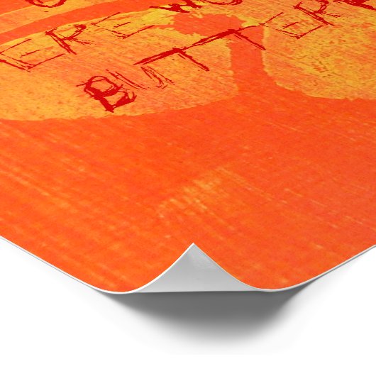 Motivierend Printwerbung Poster (Ecke)