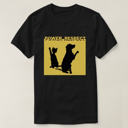 Motivierend Pro Choice Cat and Dog Pet T-Shirt (Design vorne)