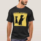 Motivierend Pro Choice Cat and Dog Pet T-Shirt (Vorderseite)