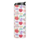 Motivierend psychische Gesundheit Thermosbecher (Nach links gedreht)