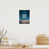 Motivierend QR Code Poster (Küche)