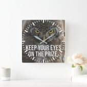 Motivierend Quadratische Wanduhr (Zuhause)