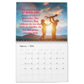 MOTIVIEREND QUOTE 2024 FAMILIE KALENDER (Feb 2026)