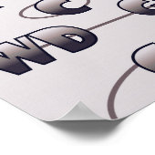 Motivierend Quote-Netball-Positionen Poster (Ecke)