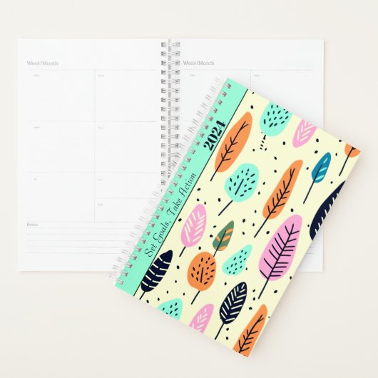 MOTIVIEREND QUOTE PASTEL FARBE BOHO PATTER PLANER (Anzeige)