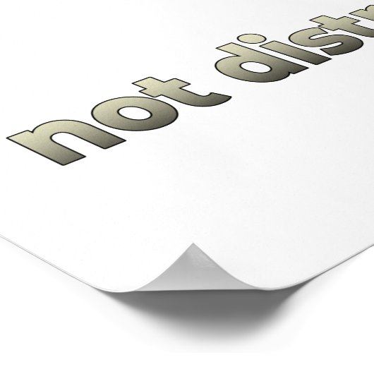 Motivierend Quotendesign Poster (Ecke)