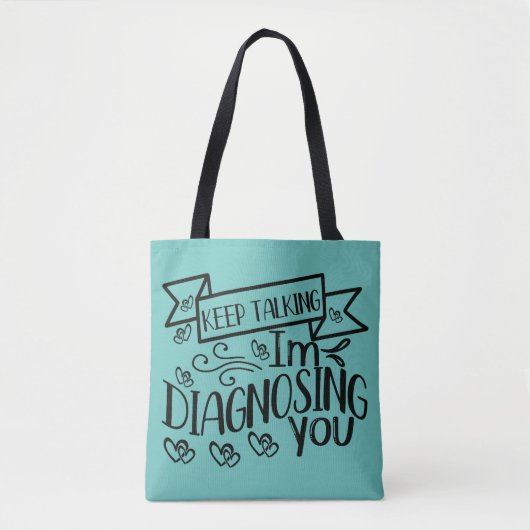 Motivierend Quotes Tote Bag für Studierende Tasche (Vorderseite)