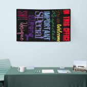 Motivierend Rainbow Door-Banner Banner (Messeveranstaltung)