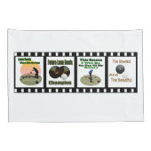 Motivierend Rasenbowls im Foto, Kissenbezug (Rückseite-Rechts)