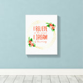 Motivierend Redewendungen für Erfolg und Lebenskam Leinwanddruck (Insitu (Holzboden))