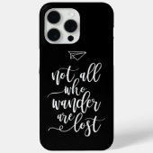 Motivierend Reiseangebot Schwarz-Weiß-Cool Case-Mate iPhone Hülle (Rückseite)