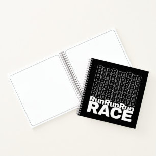 Motivierend Runner-In-Training-Zitat - Rennen lauf Notizblock