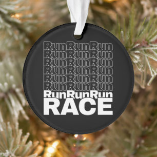 Motivierend Runner-In-Training-Zitat - Rennen lauf Ornament