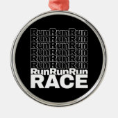 Motivierend Runner-In-Training-Zitat - Rennen lauf Ornament Aus Metall (Vorne)