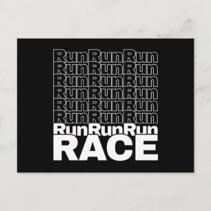 Motivierend Runner-In-Training-Zitat - Rennen lauf Postkarte