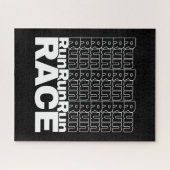 Motivierend Runner-In-Training-Zitat - Rennen lauf Puzzle (Horizontal)
