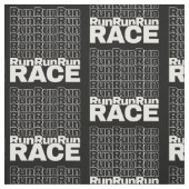 Motivierend Runner-In-Training-Zitat - Rennen lauf Stoff (Muster)