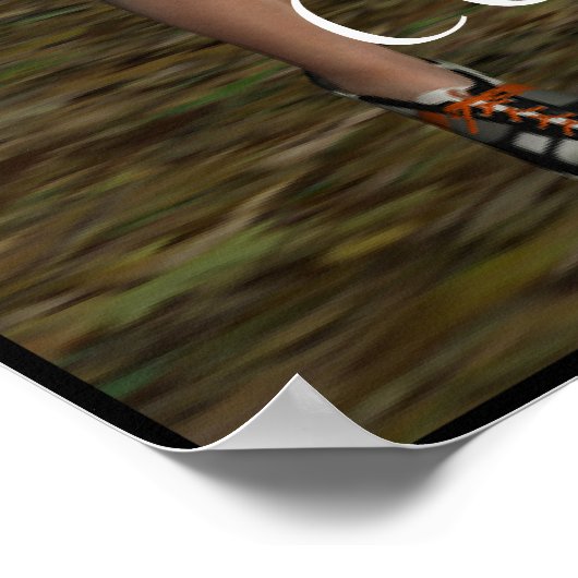 Motivierend Running Poster (Ecke)