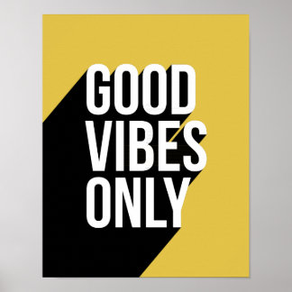 Motivierend Schatten Poster