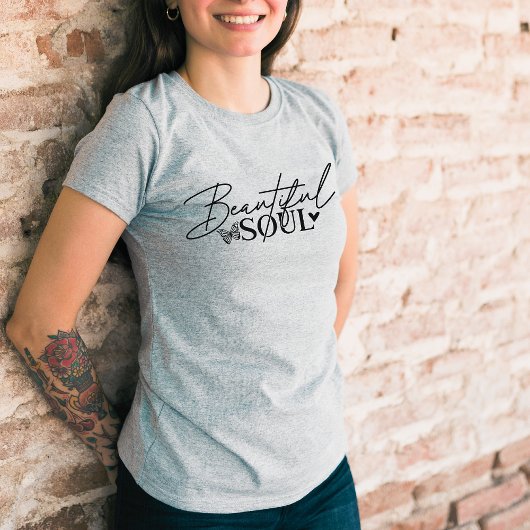 Motivierend Schönes Soul Frauen Tri-Blend Shirt