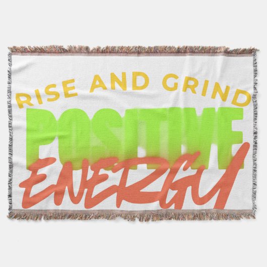 Motivierend Schrotfliegendecke Decke (Vorderseite)