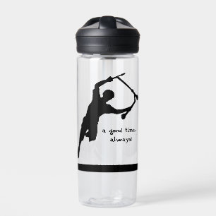 Motivierend Scooter-Zitat immer gut Trinkflasche