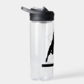 Motivierend Scooter-Zitat immer gut Trinkflasche (Rechts)