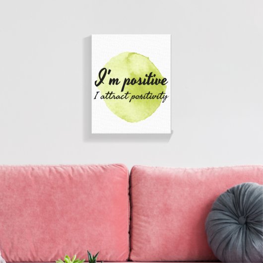 motivierend Selbstannahme Leinwanddruck (Insitu (Wohnzimmer))