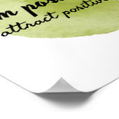 motivierend Selbstannahme Poster (Ecke)