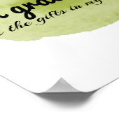 motivierend Selbstannahmeangebote Poster (Ecke)