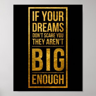 Motivierend, selbstfördernd poster