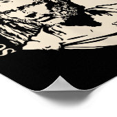 Motivierend Seneca-Zitat - Mut Poster (Ecke)