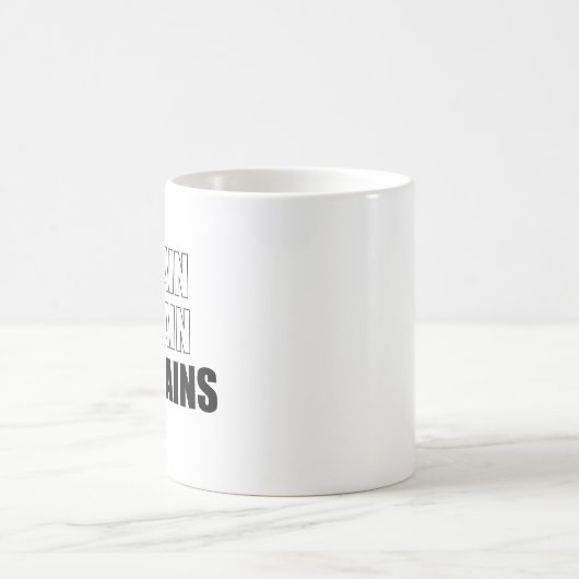 Motivierend Slogan Kaffeetasse (Mittel)