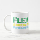 Motivierend Slogan Kaffeetasse (Links)